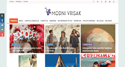 Desktop Screenshot of modnivrisak.com